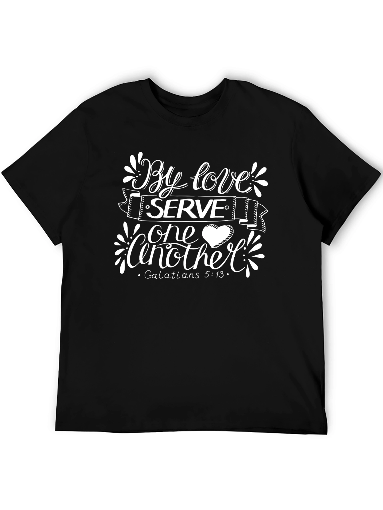 By Love Serve One Another Graphic T-Shirt