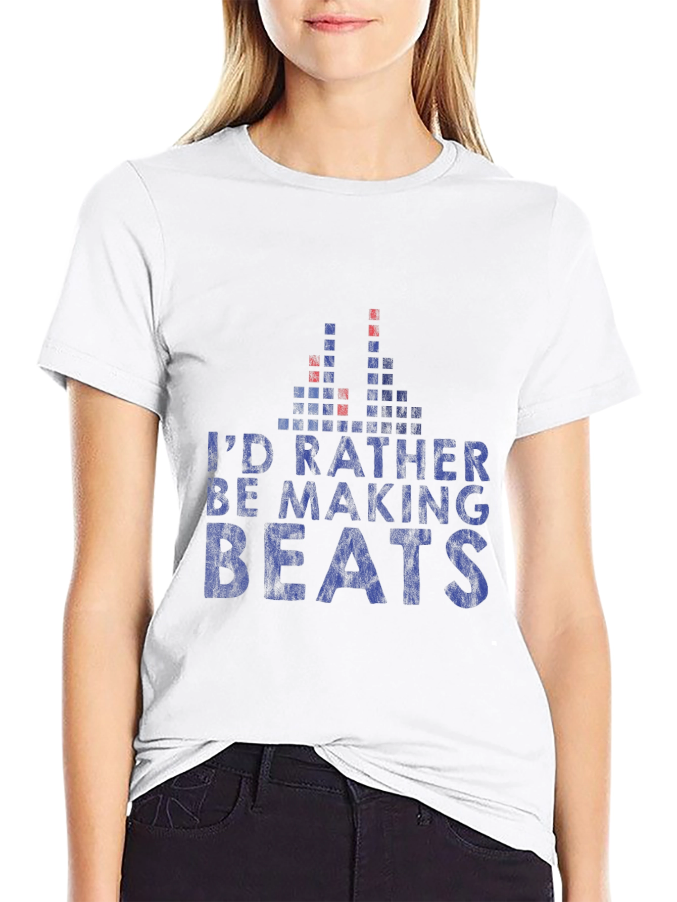 Id Rather Be Making Beats Graphic T-Shirt