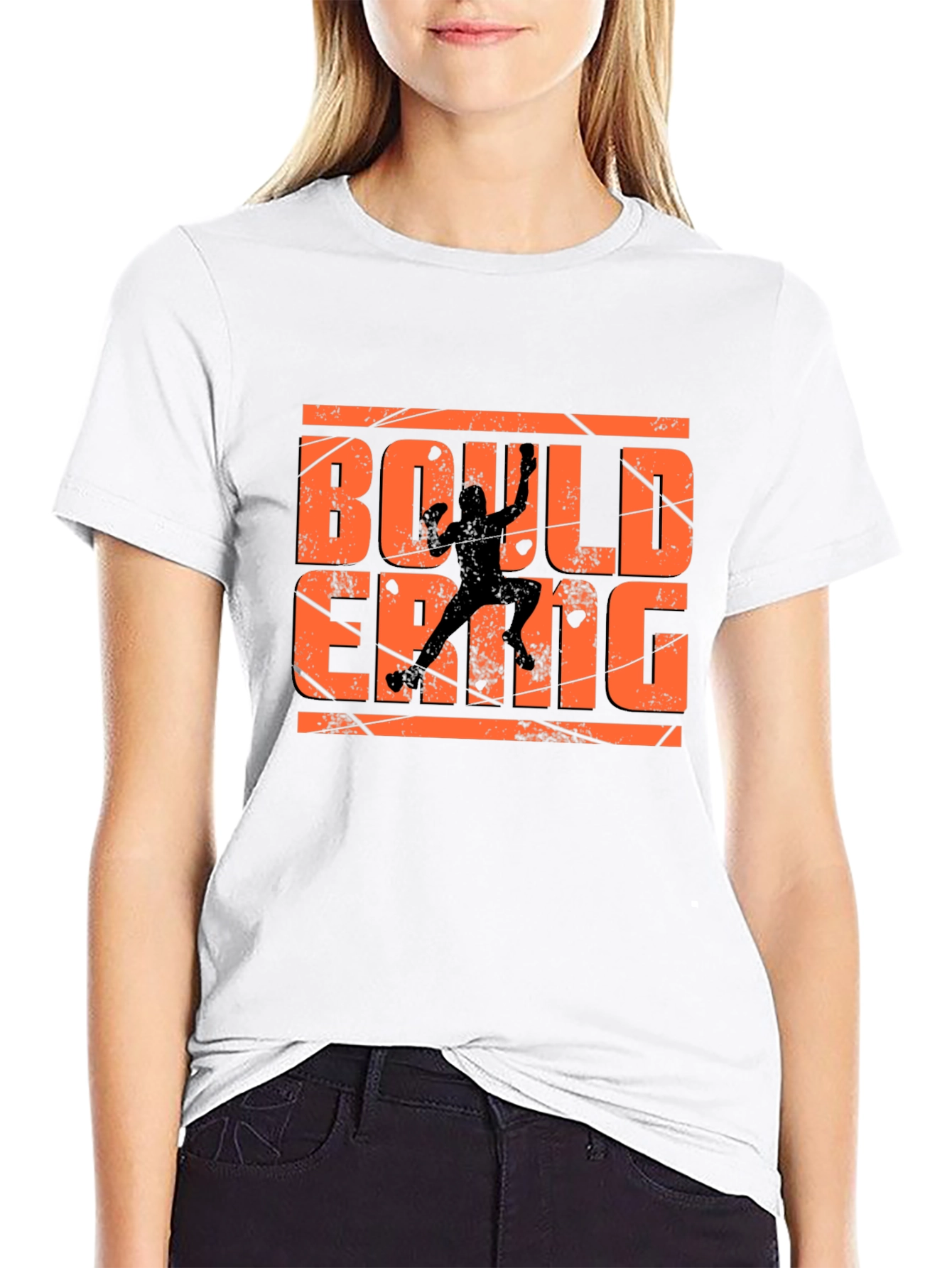 Bouldering Graphic Tee - Rock Climbing Shirt