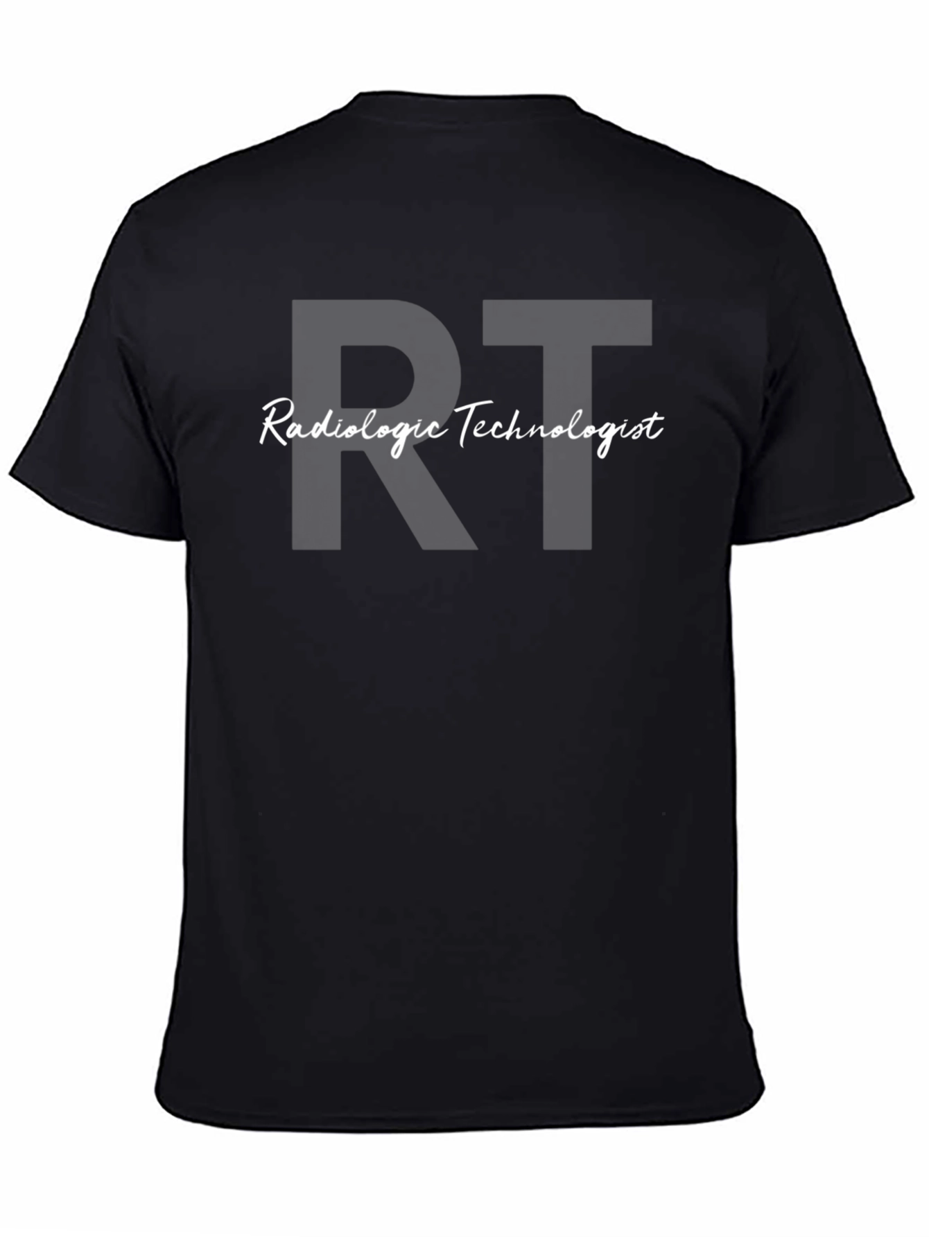 Radiologic Technologist T-Shirt - Black Cotton Blend