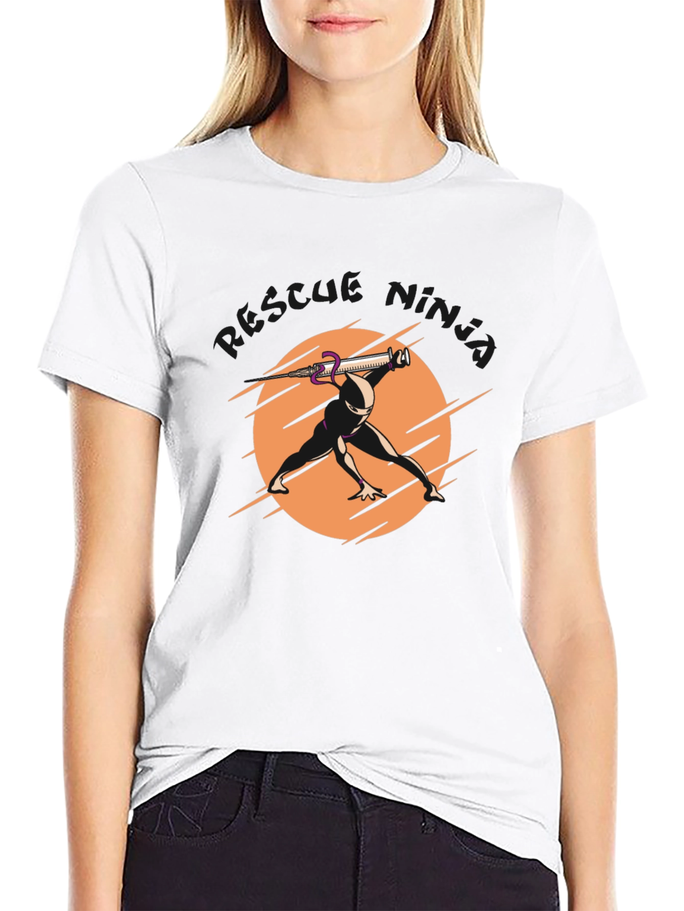 Injection Ninja T-Shirt - Funny Graphic Tee