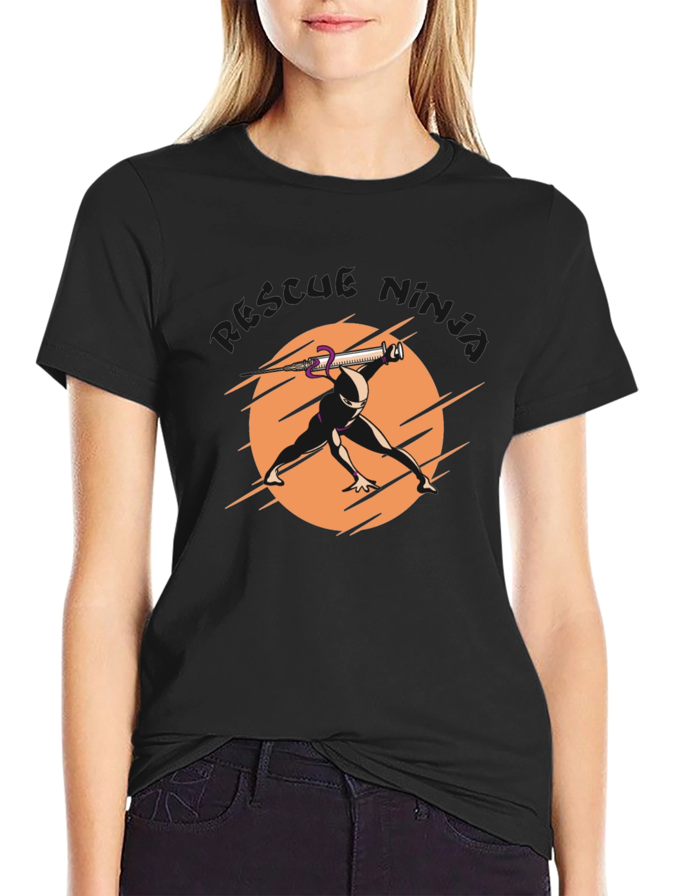 Injection Ninja T-Shirt - Funny Graphic Tee