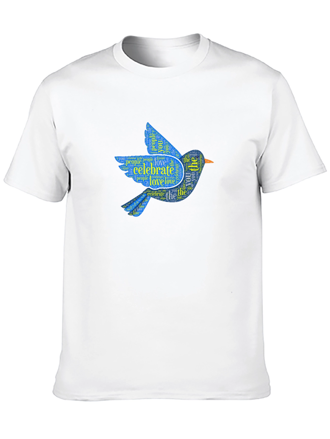 Celebrate Love Bluebird Graphic T-Shirt