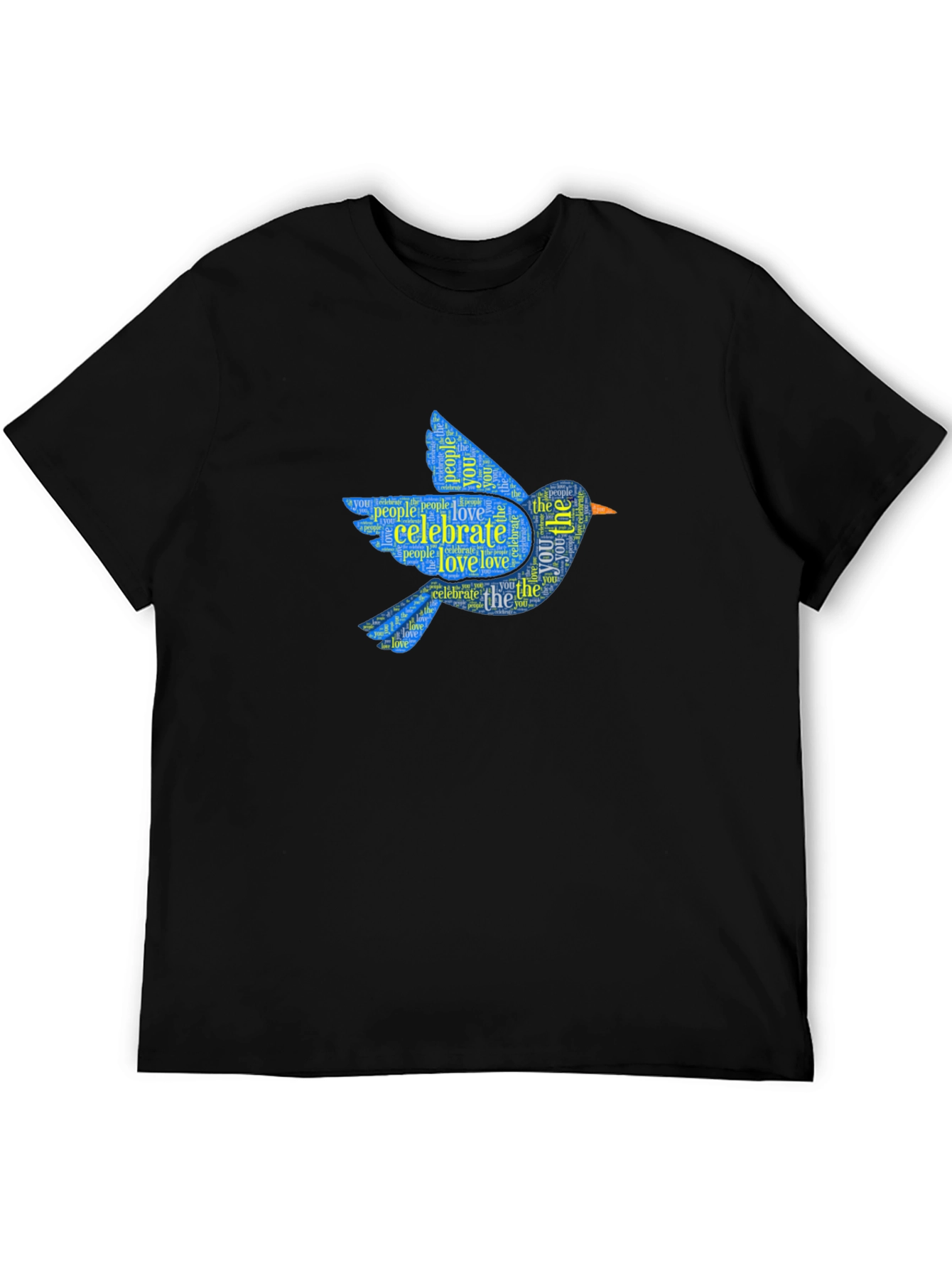 Celebrate Love Bluebird Graphic T-Shirt