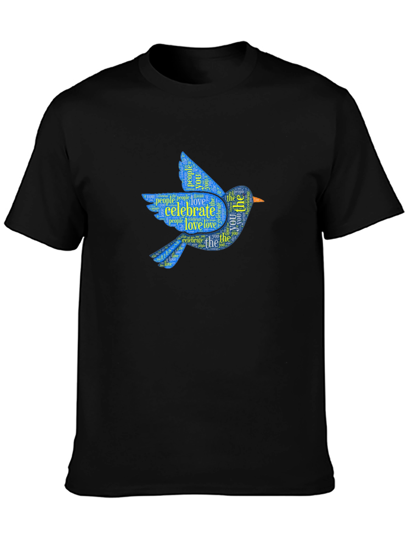 Celebrate Love Bluebird Graphic T-Shirt