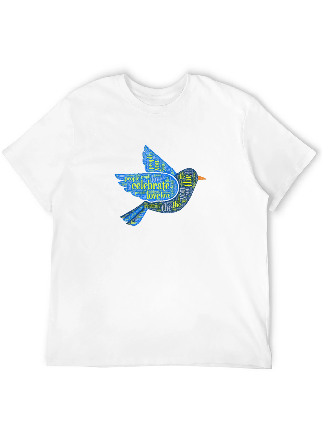 Celebrate Love Bluebird Graphic T-Shirt