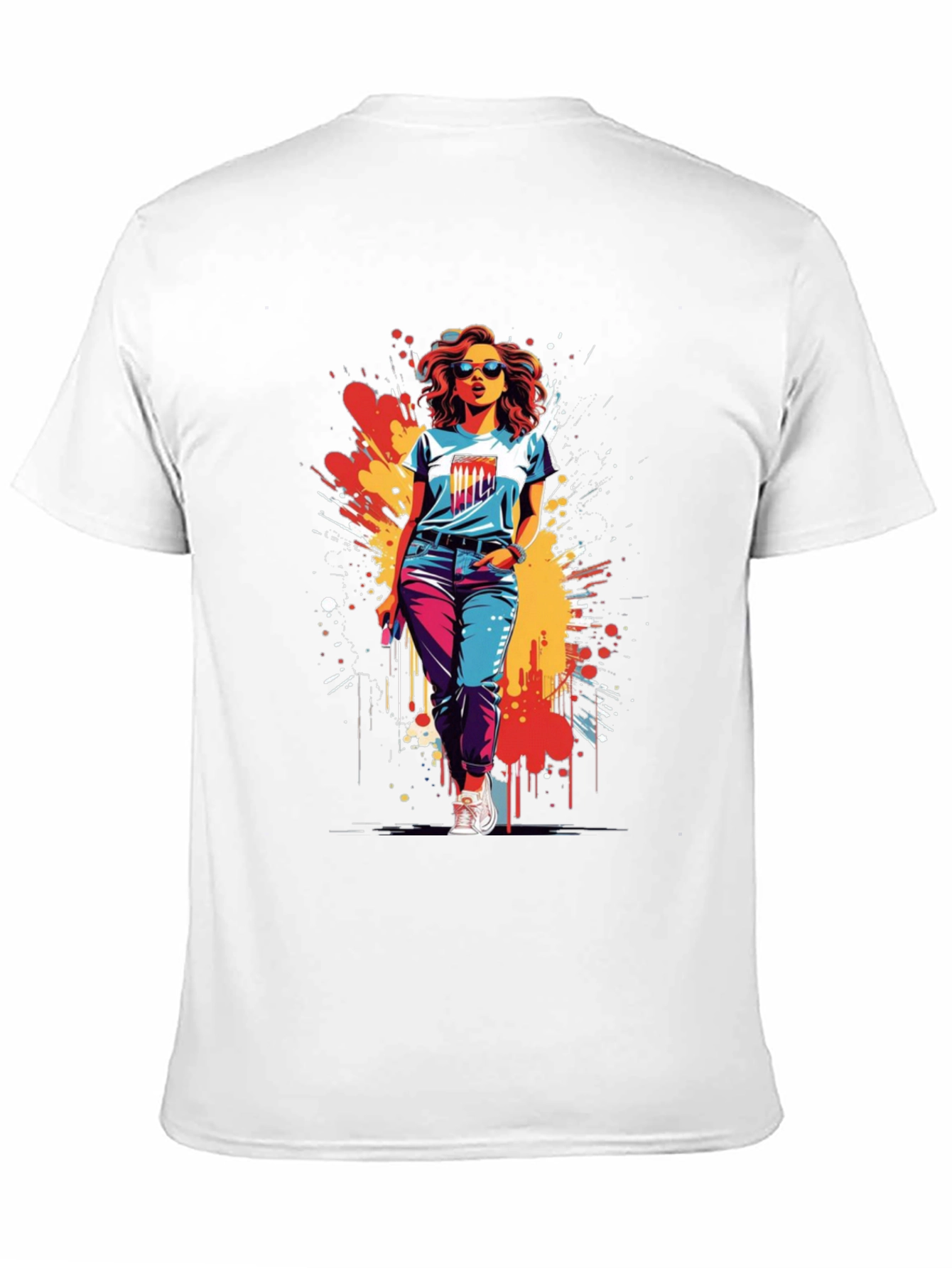 Retro Pop Art Graphic Tee - Urban Chic