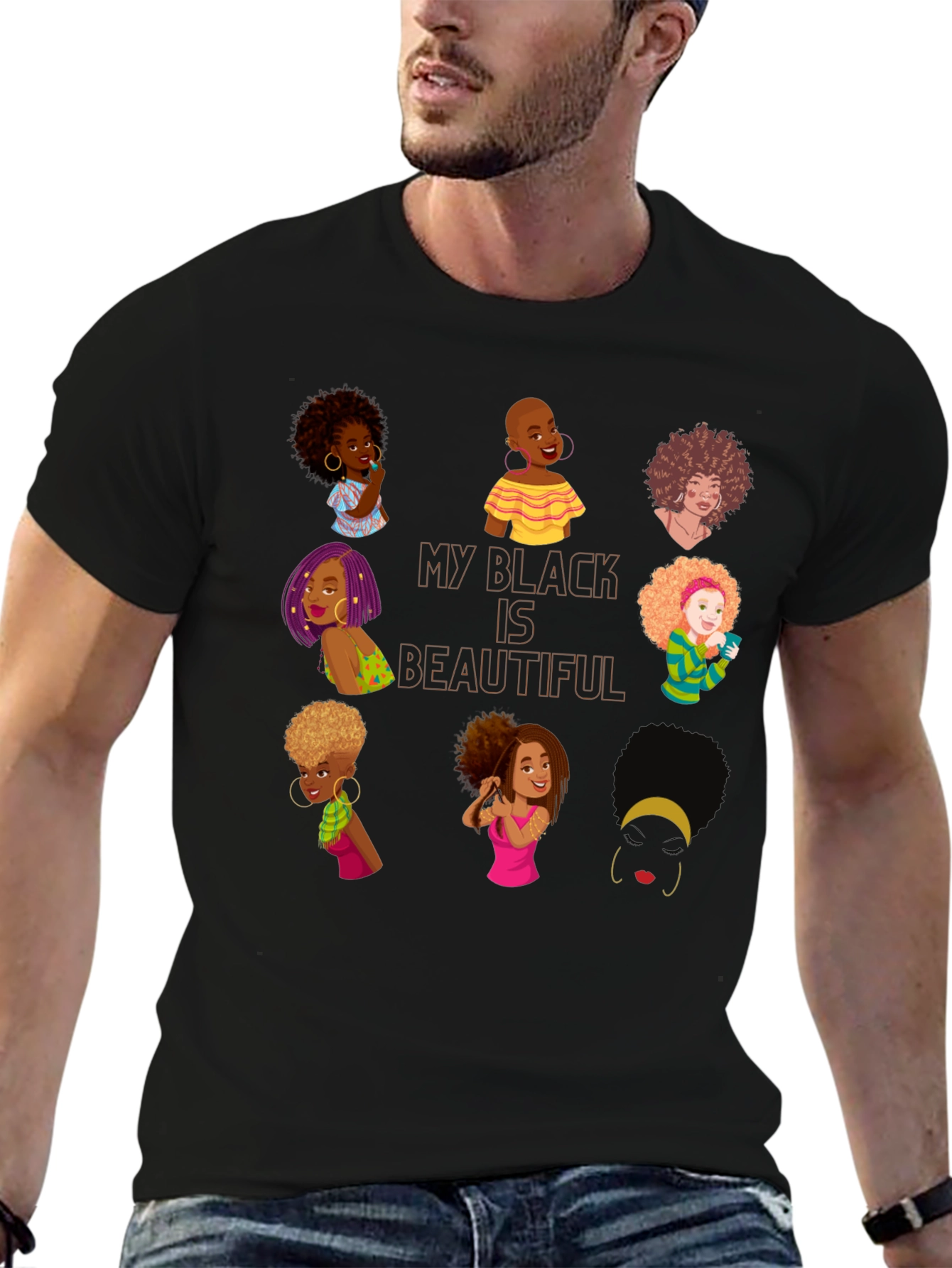 My Black Is Beautiful Graphic T-Shirt