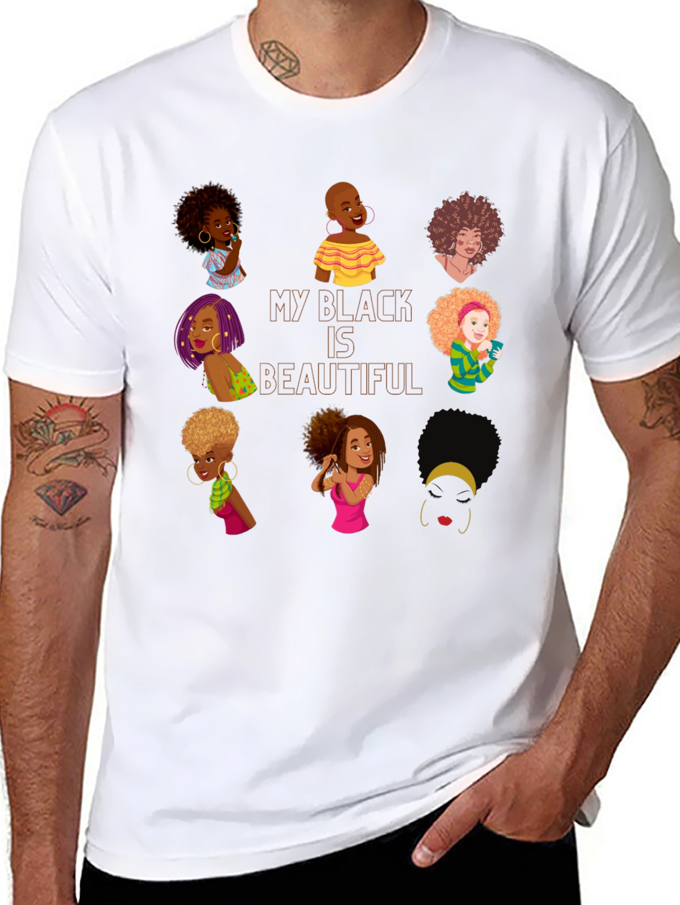 My Black Is Beautiful Graphic T-Shirt