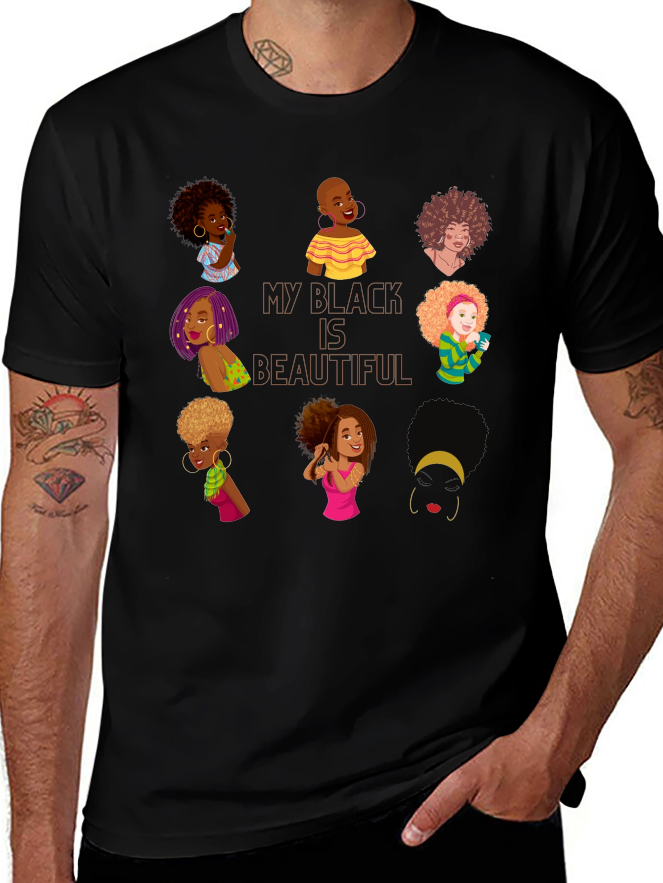 My Black Is Beautiful Graphic T-Shirt