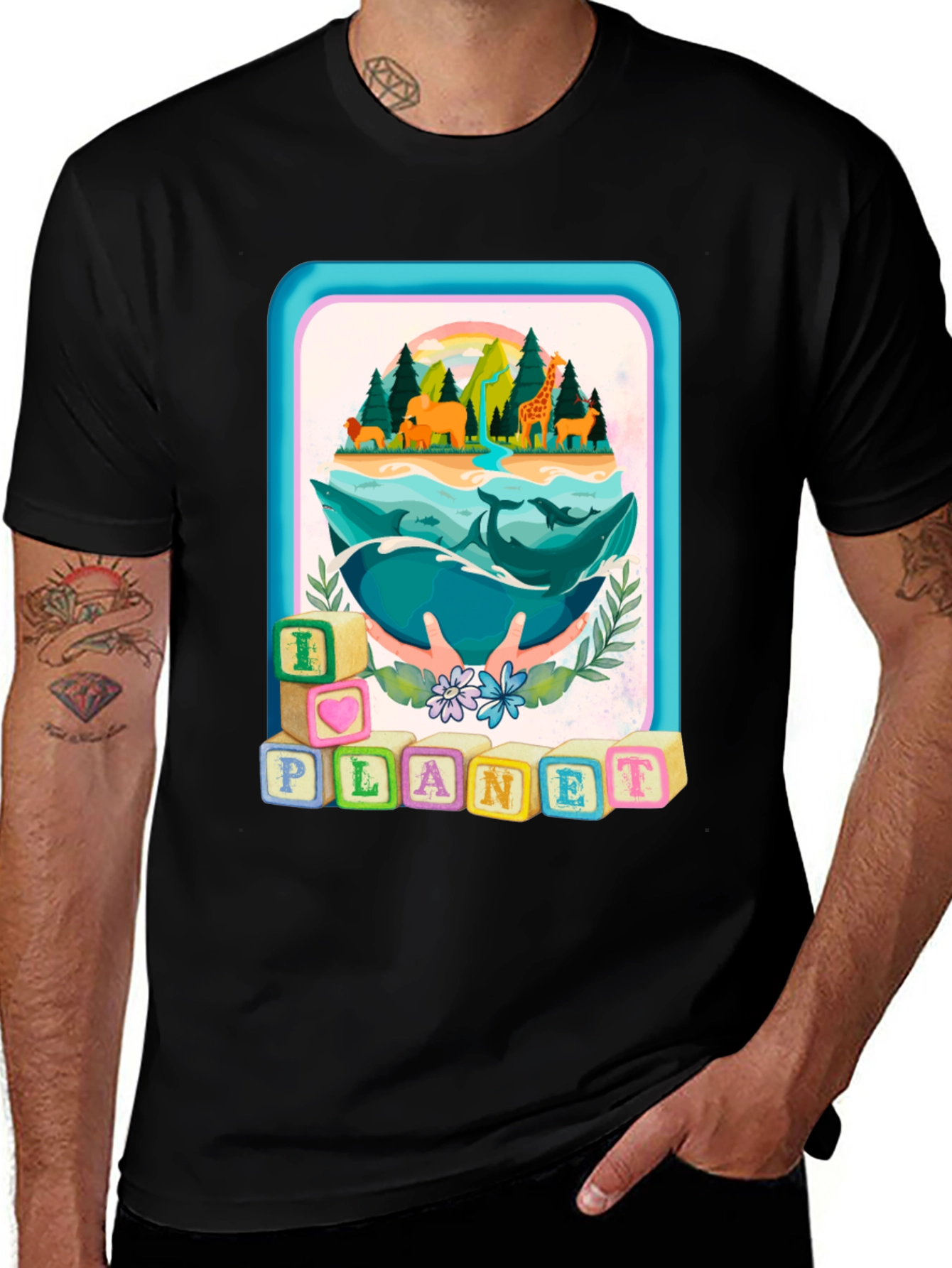 Eco-Friendly Planet Lover T-Shirt