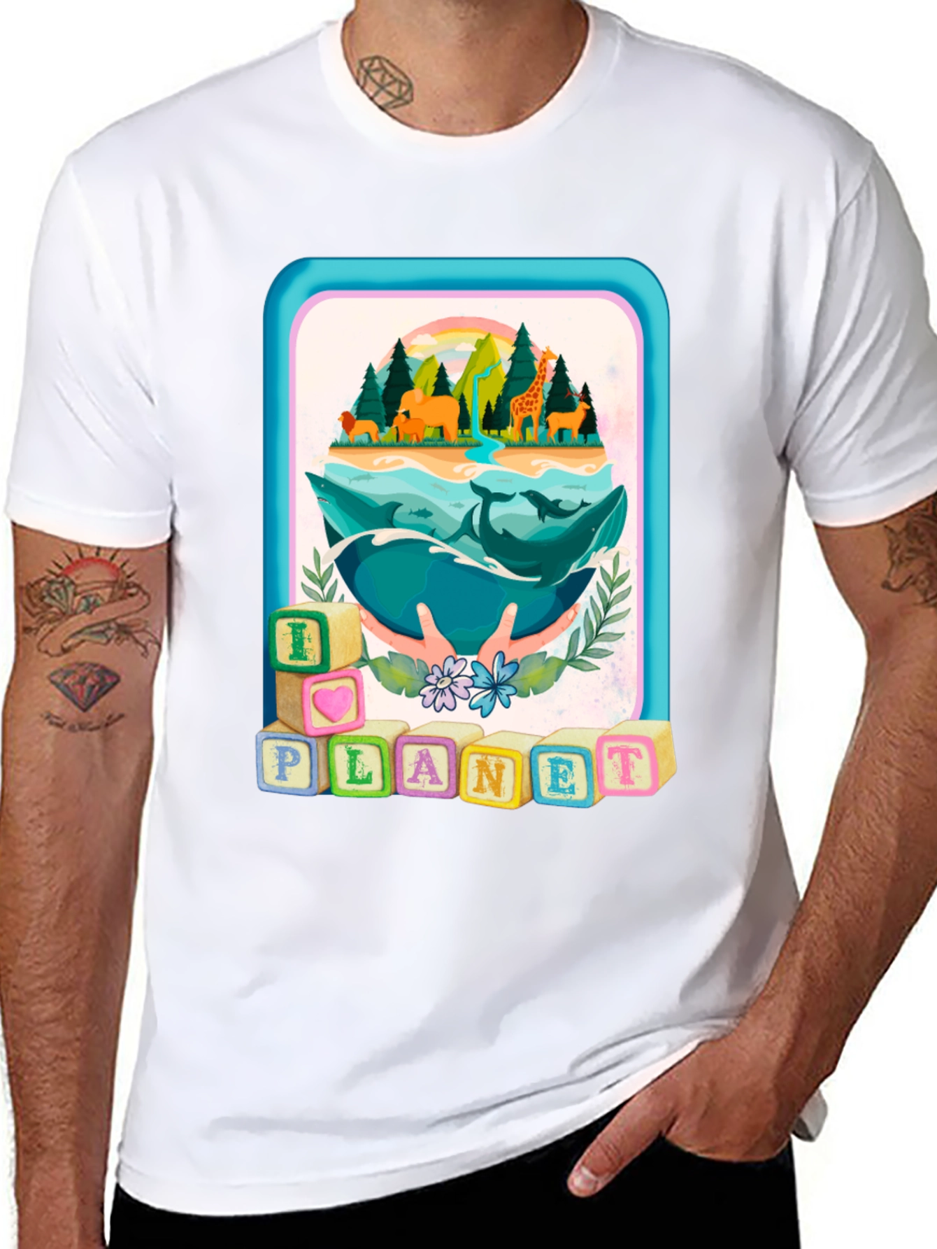 Eco-Friendly Planet Lover T-Shirt