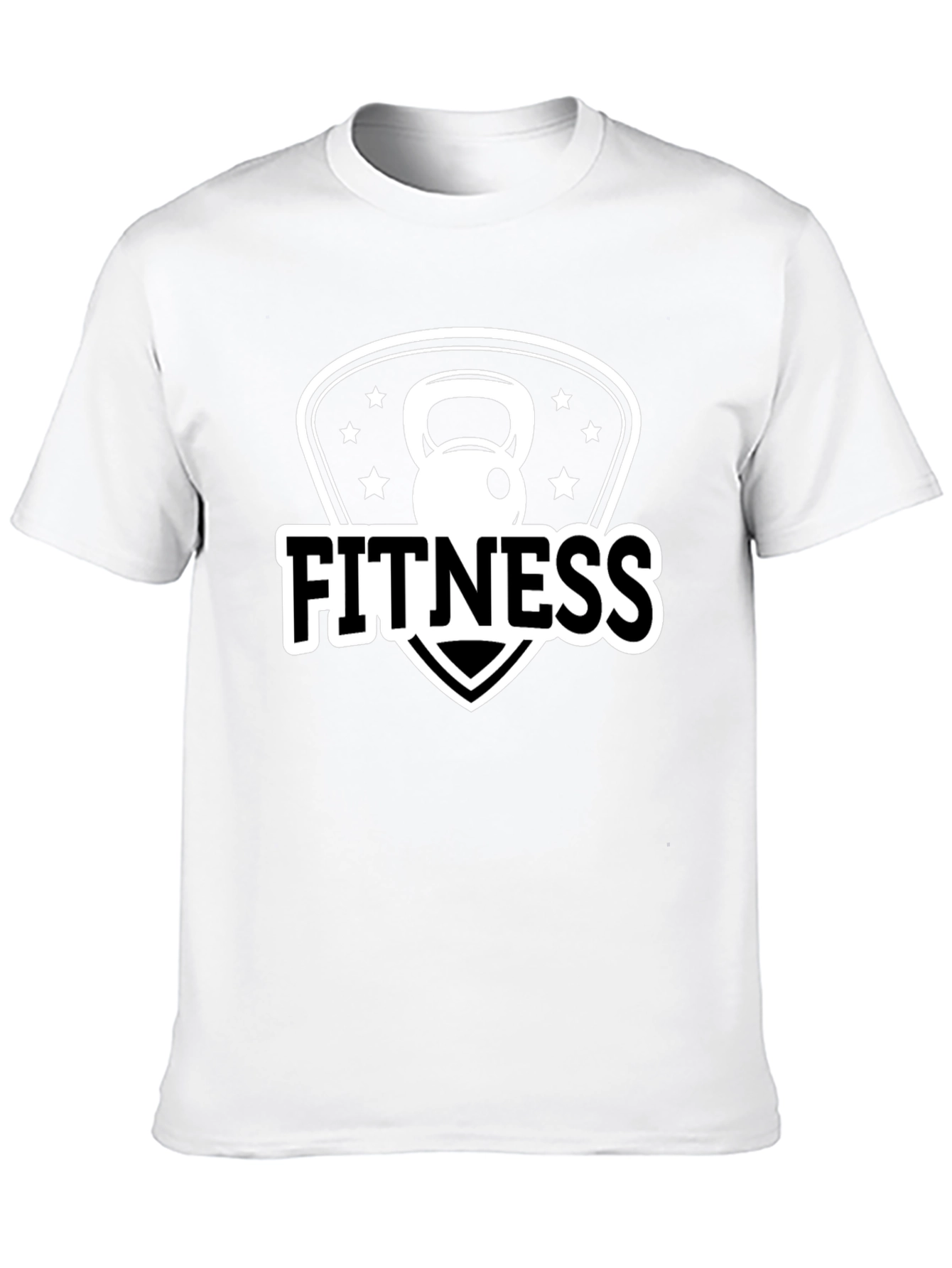 Fitness Kettlebell Graphic Tee