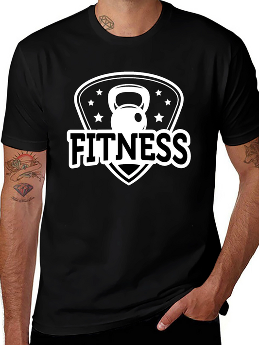 Fitness Kettlebell Graphic Tee