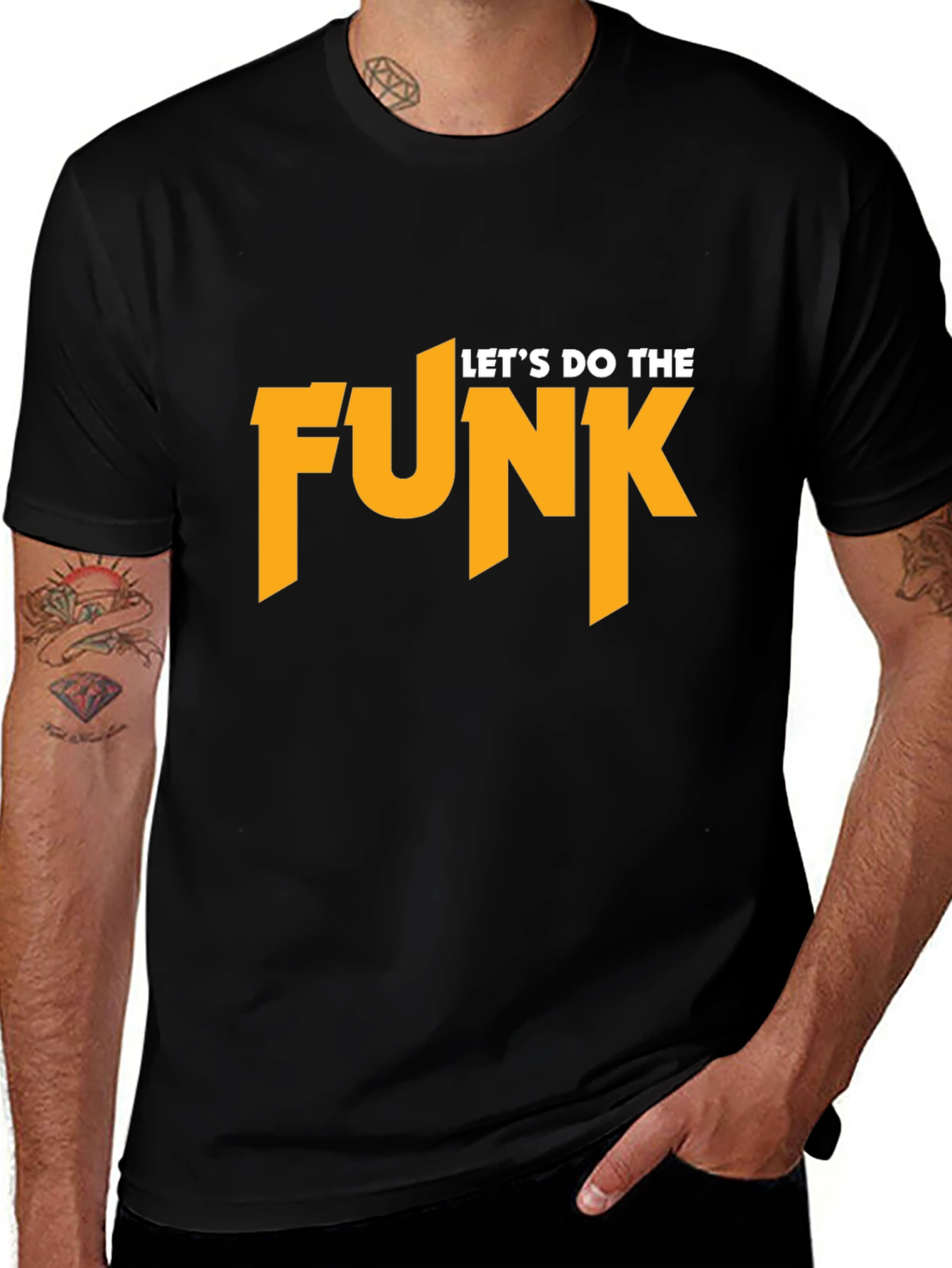 Lets Do The Funk Black T-Shirt