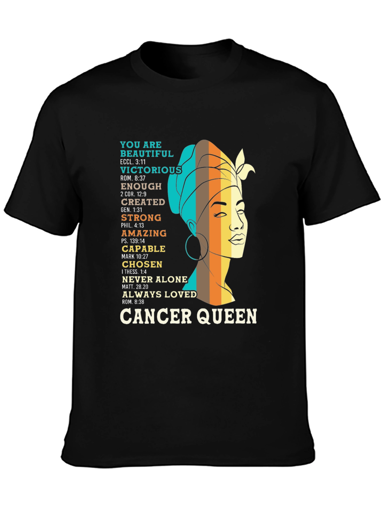 Cancer Queen Zodiac T-Shirt - Inspirational & Empowering