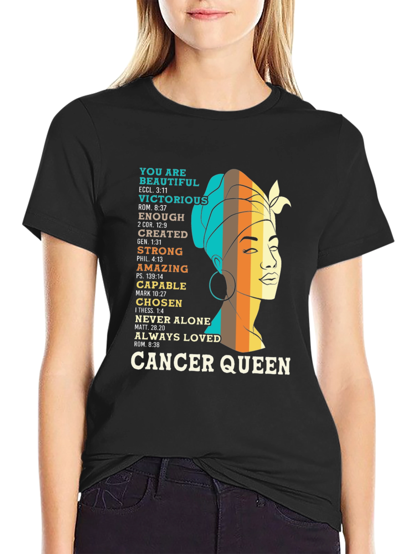 Cancer Queen Zodiac T-Shirt - Inspirational & Empowering