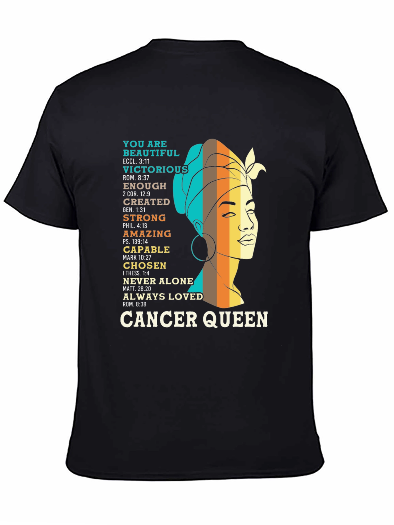 Cancer Queen Zodiac T-Shirt - Inspirational & Empowering