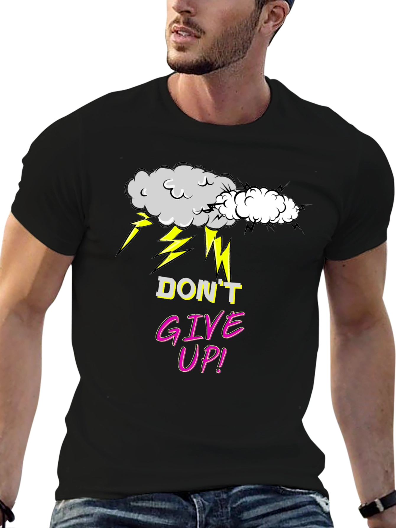 Dont Give Up Graphic T-Shirt