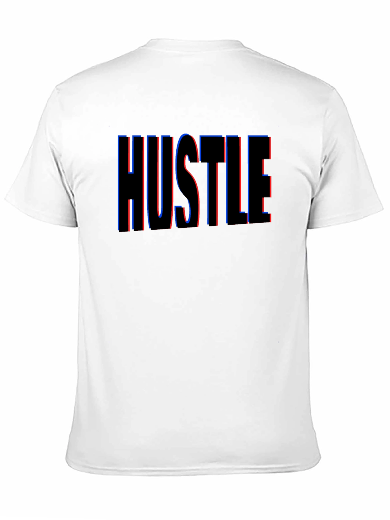 HUSTLE Graphic Tee - Premium Cotton Blend