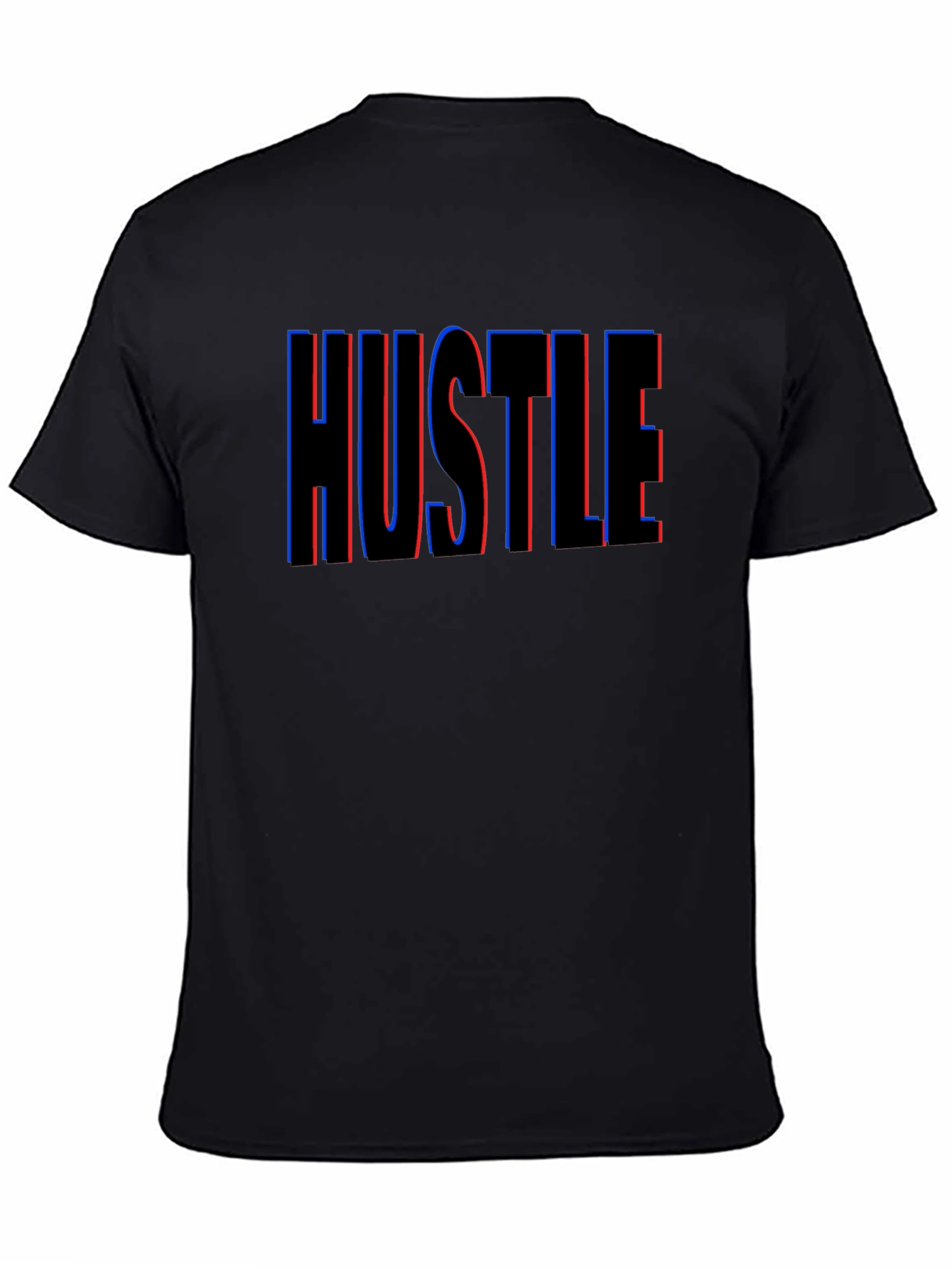 HUSTLE Graphic Tee - Premium Cotton Blend