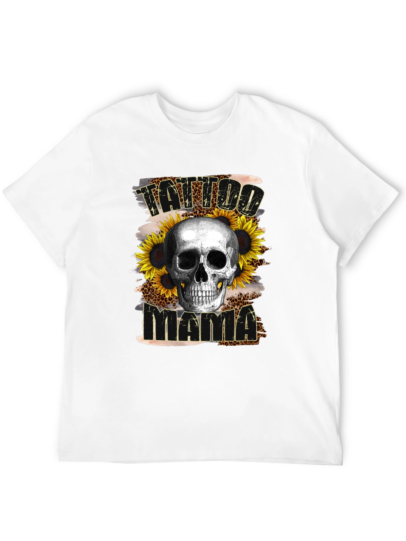Tattoo Mama Skull Graphic Tee - Black