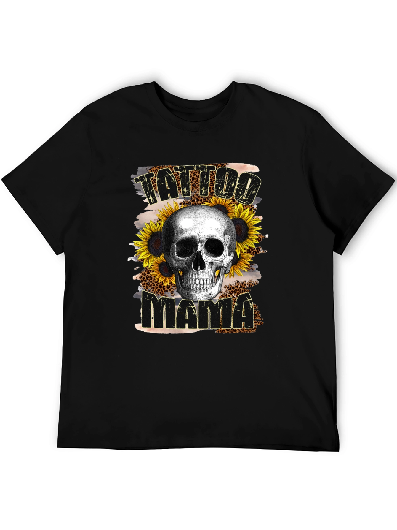 Tattoo Mama Skull Graphic Tee - Black