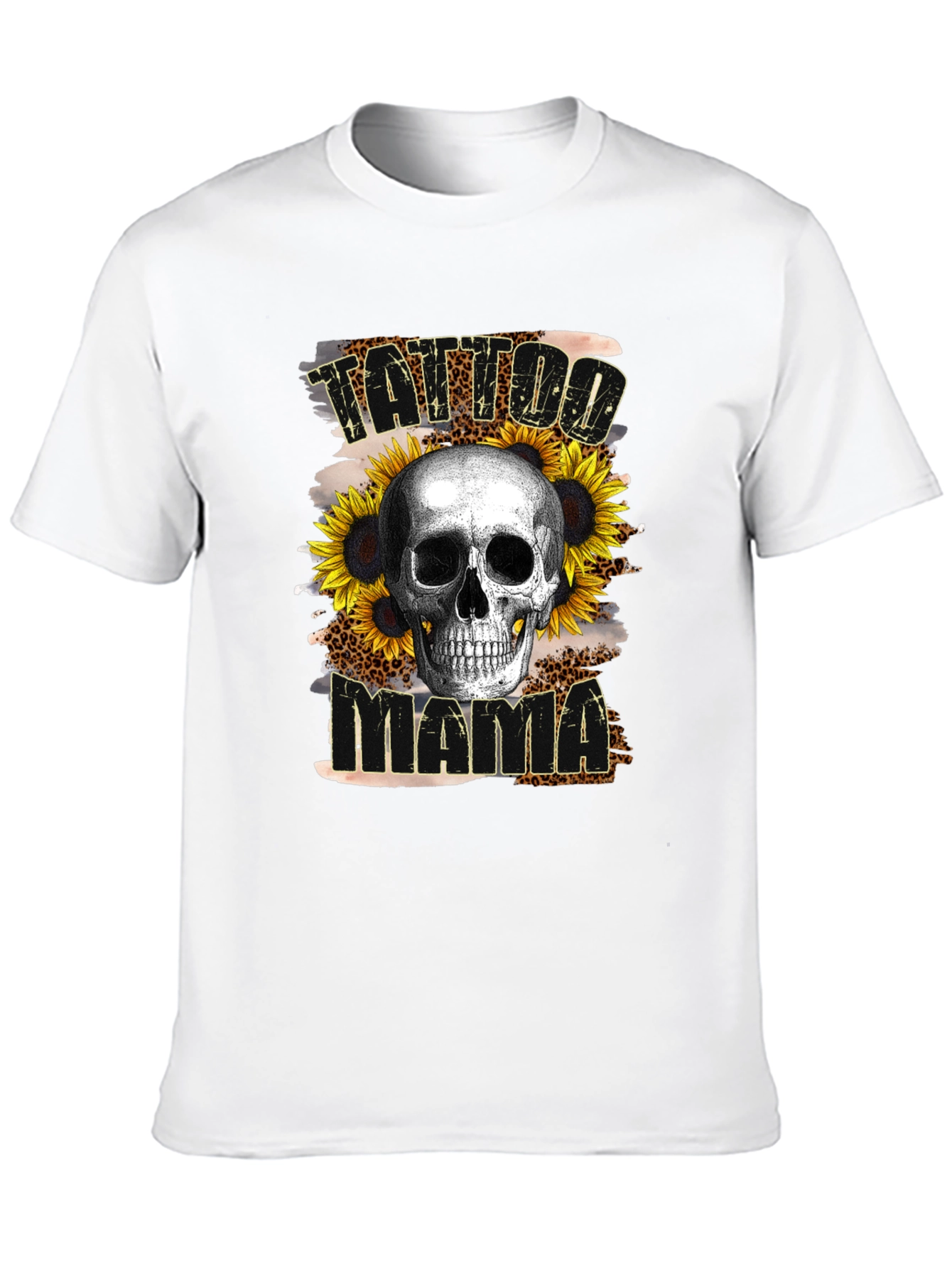 Tattoo Mama Skull Graphic Tee - Black