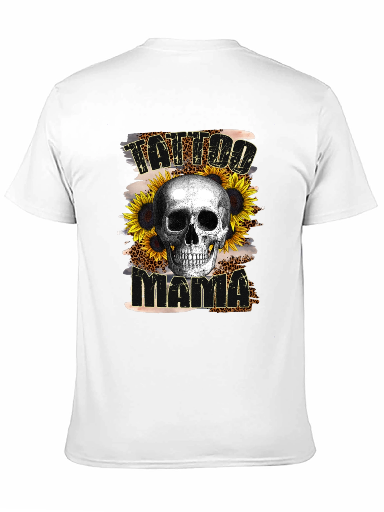 Tattoo Mama Skull Graphic Tee - Black