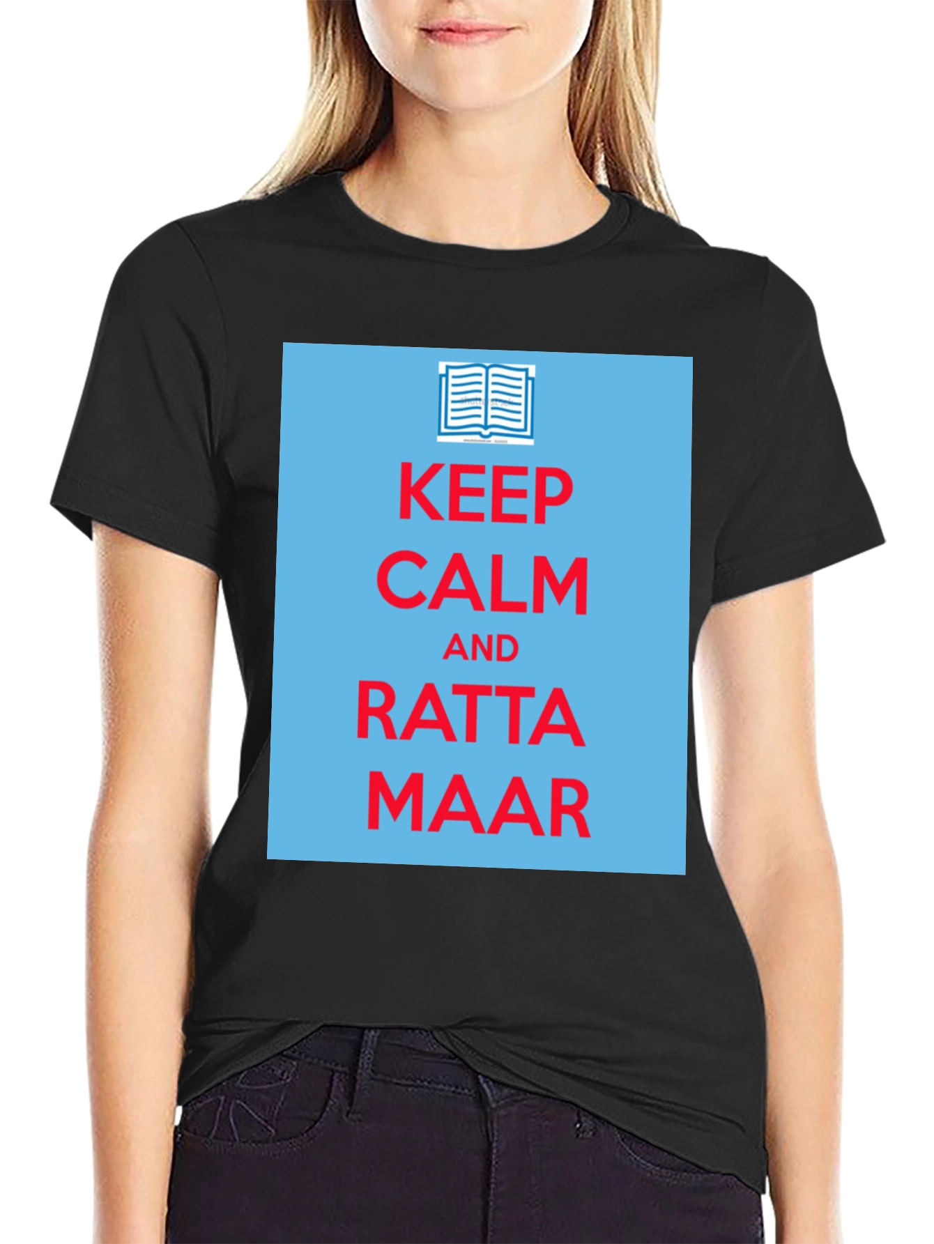 Keep Calm Ratta Maar T-Shirt