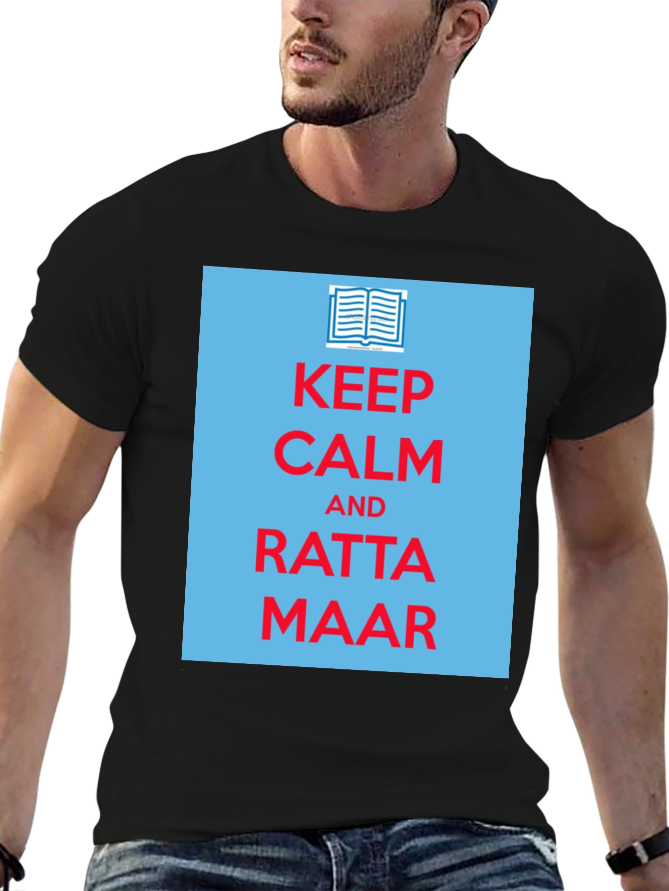 Keep Calm Ratta Maar T-Shirt