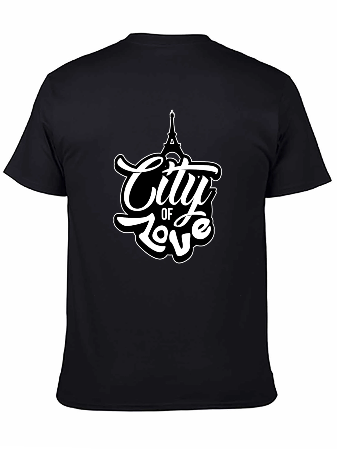 City of Love Eiffel Tower Graphic Tee