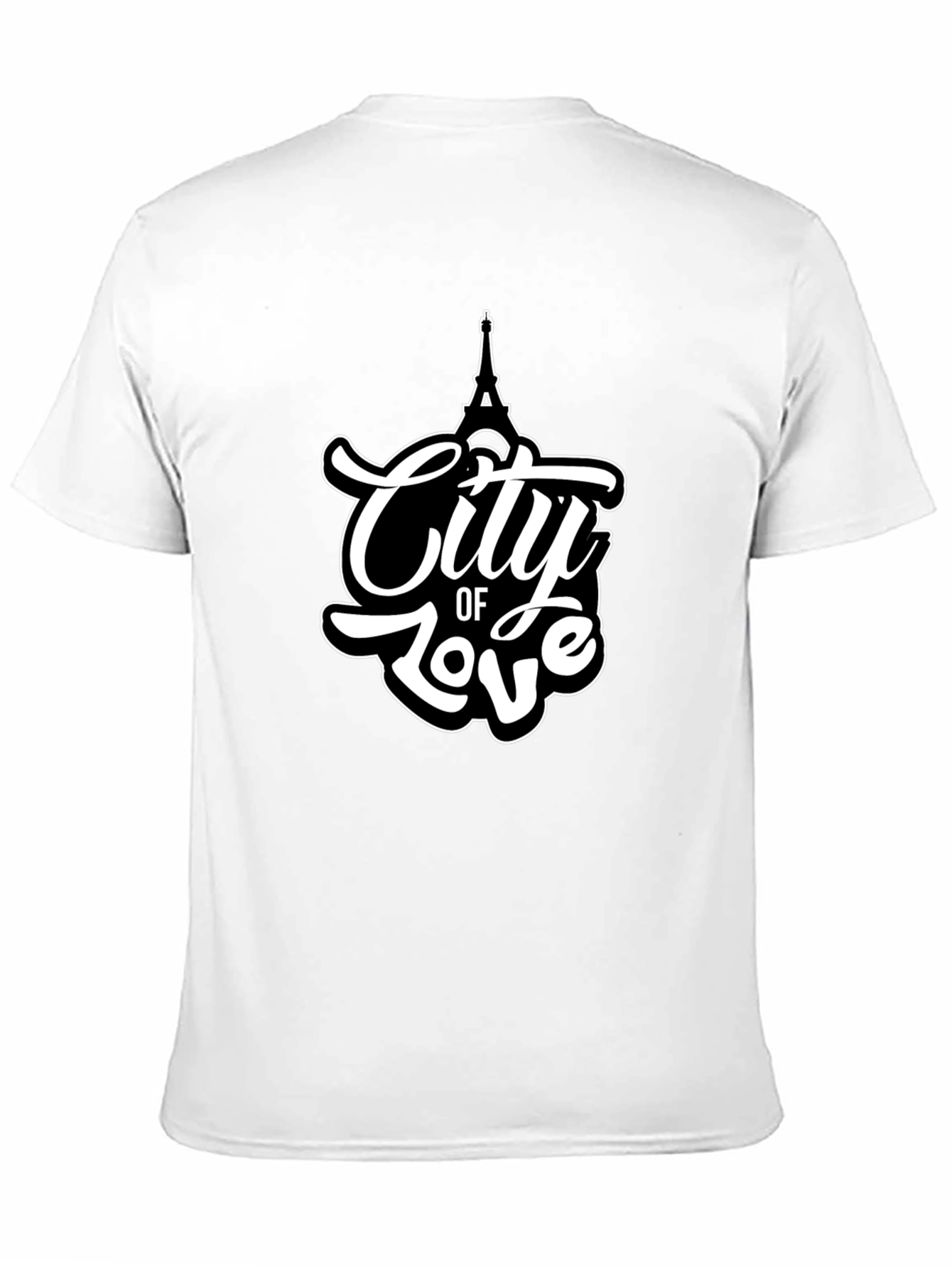 City of Love Eiffel Tower Graphic Tee