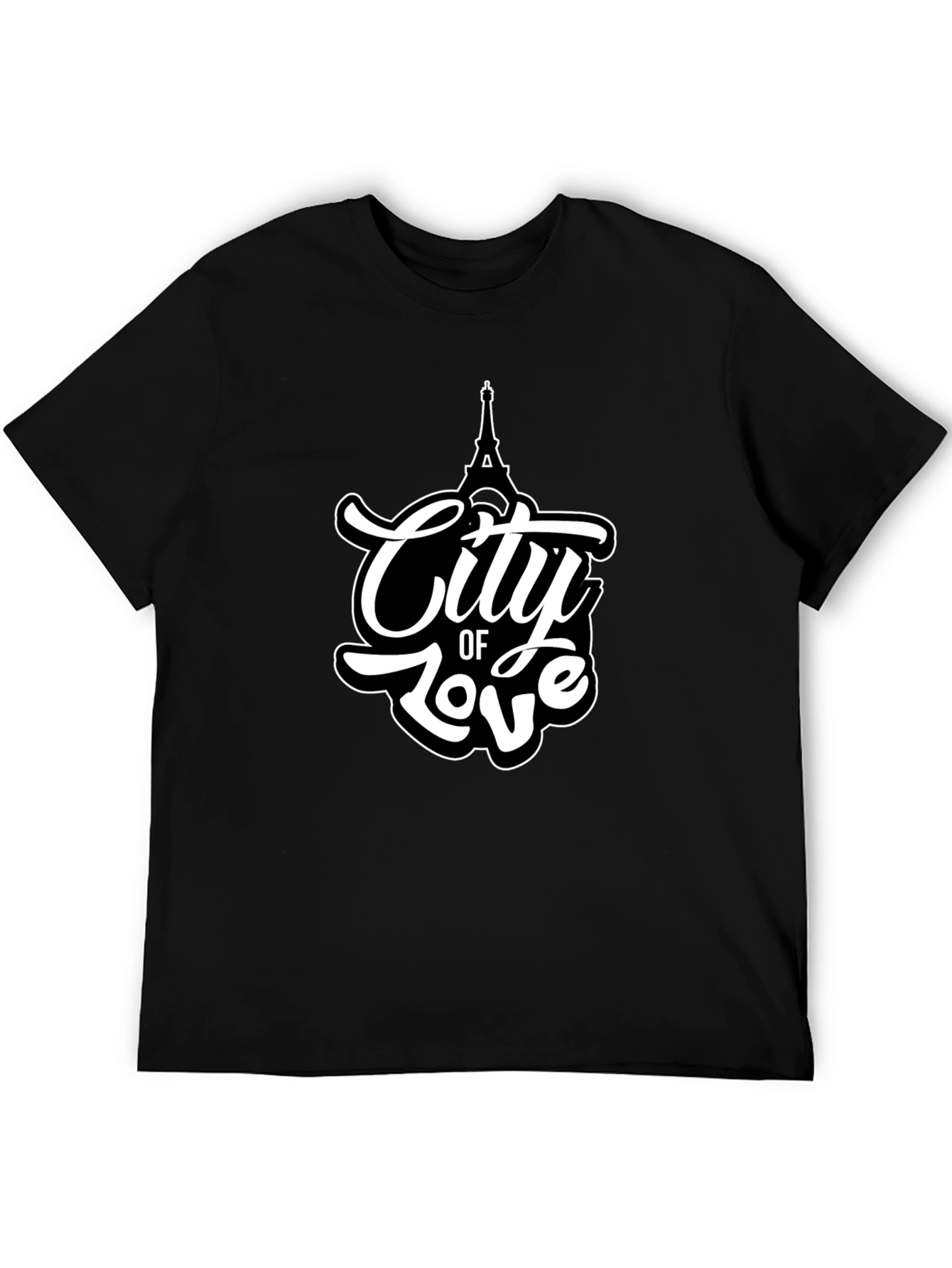 City of Love Eiffel Tower Graphic Tee