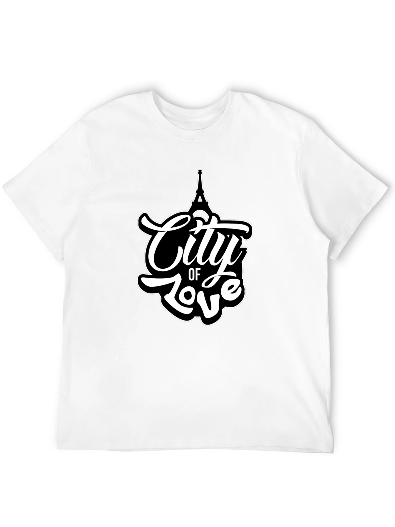 City of Love Eiffel Tower Graphic Tee