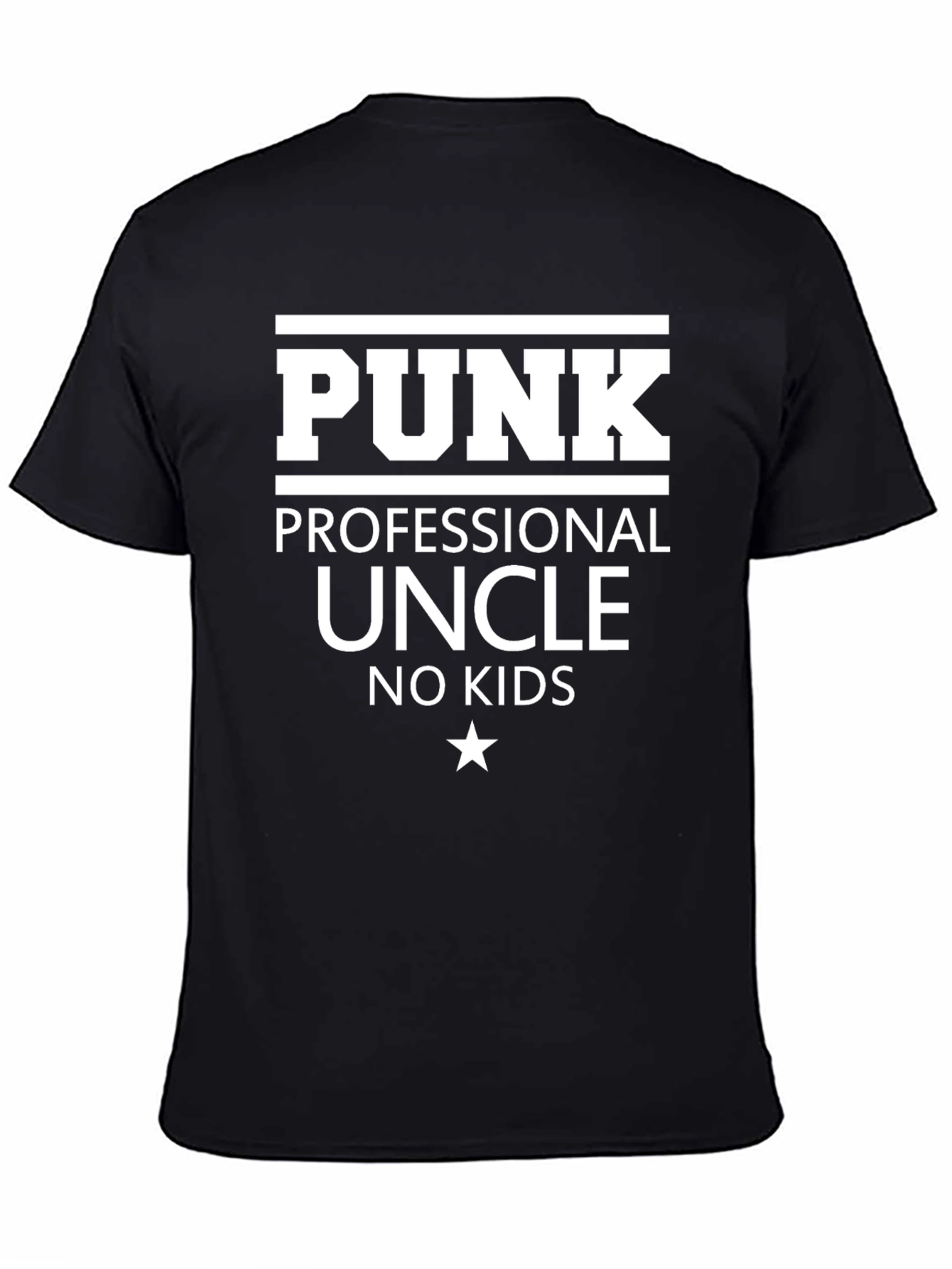 Punk Professional Uncle - No Kids T-Shirt
