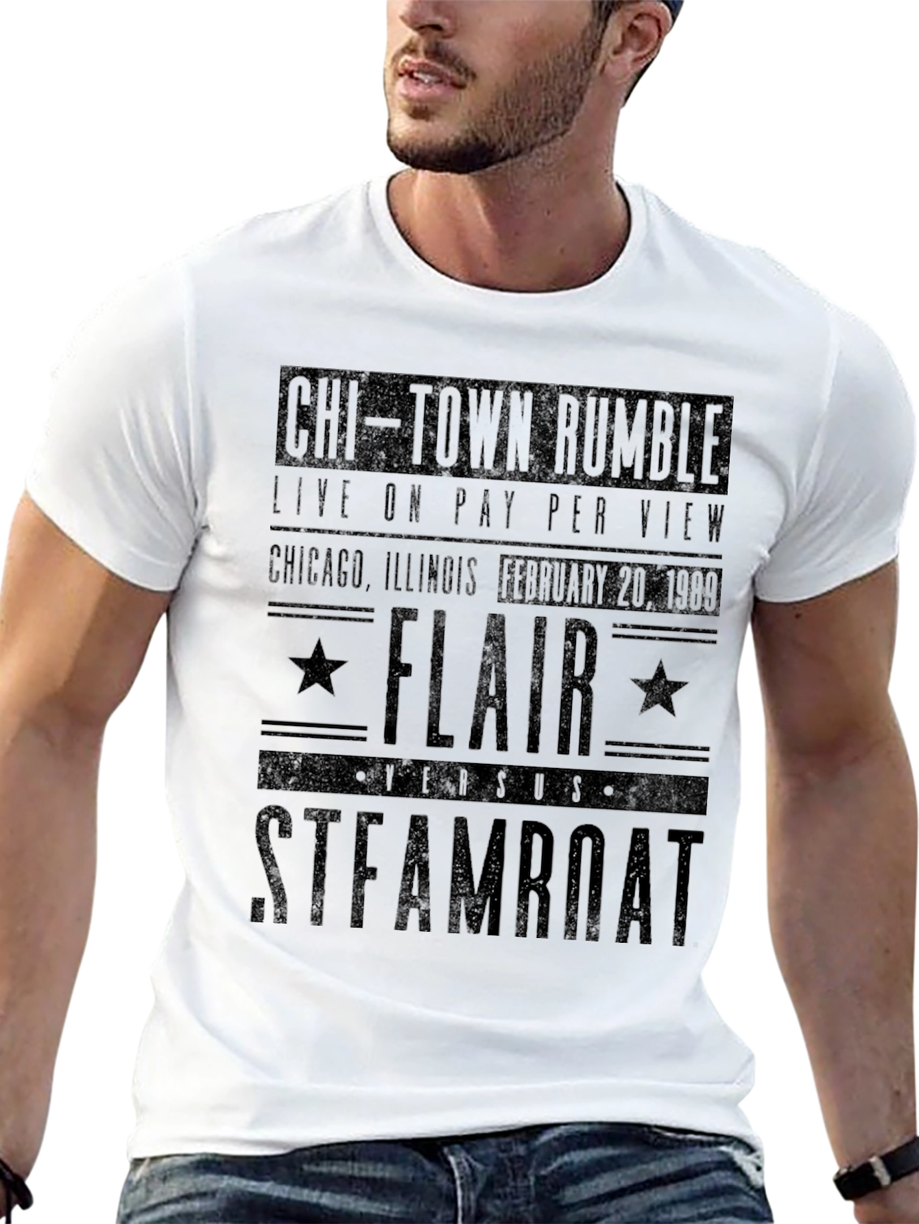 Chi-Town Rumble Flair vs Steamboat T-Shirt