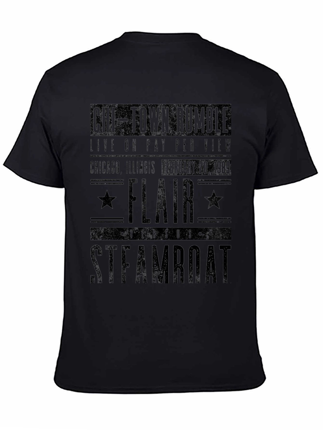 Chi-Town Rumble Flair vs Steamboat T-Shirt