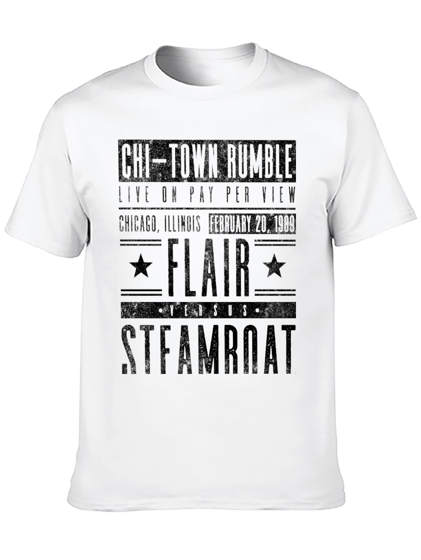 Chi-Town Rumble Flair vs Steamboat T-Shirt