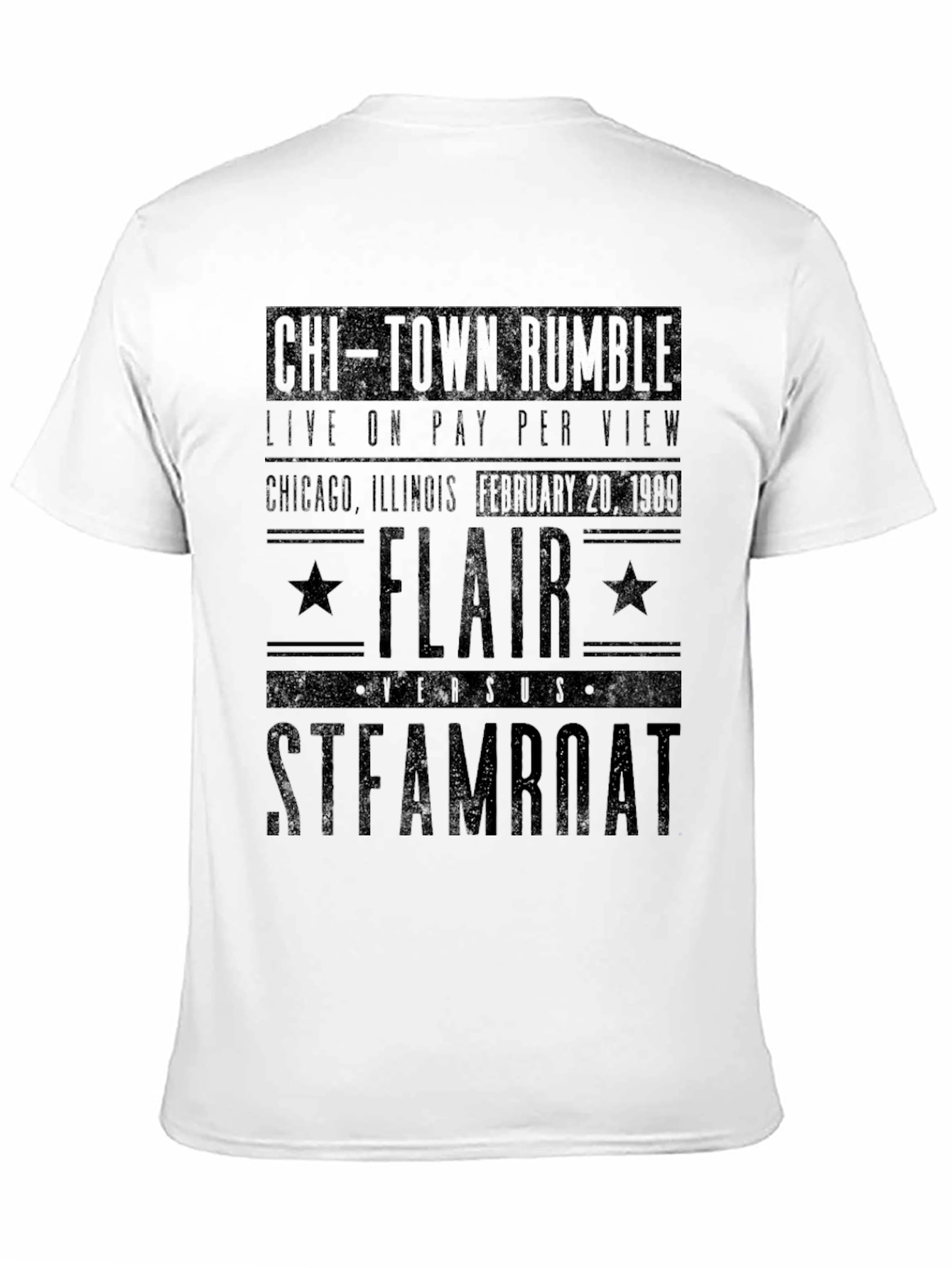 Chi-Town Rumble Flair vs Steamboat T-Shirt