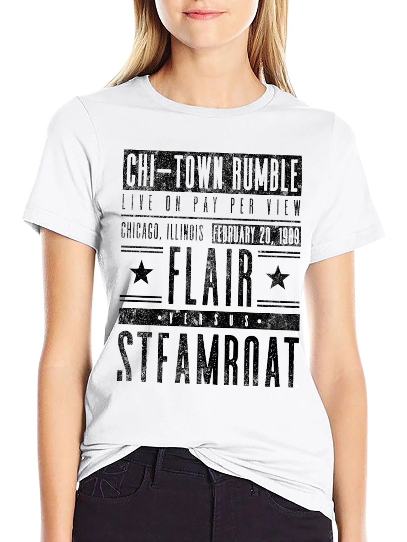 Chi-Town Rumble Flair vs Steamboat T-Shirt