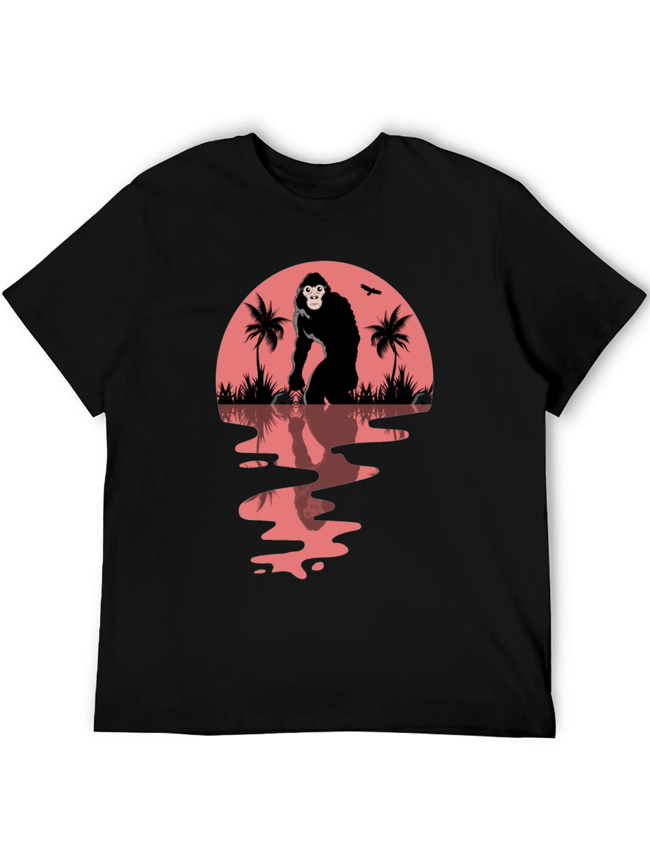 Gorilla Sunset Graphic Tee