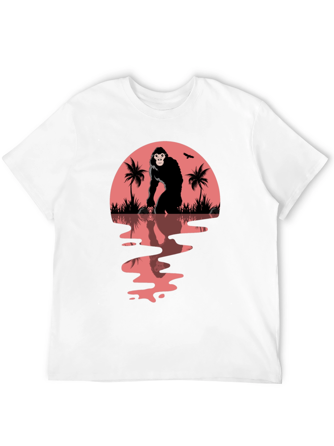 Gorilla Sunset Graphic Tee