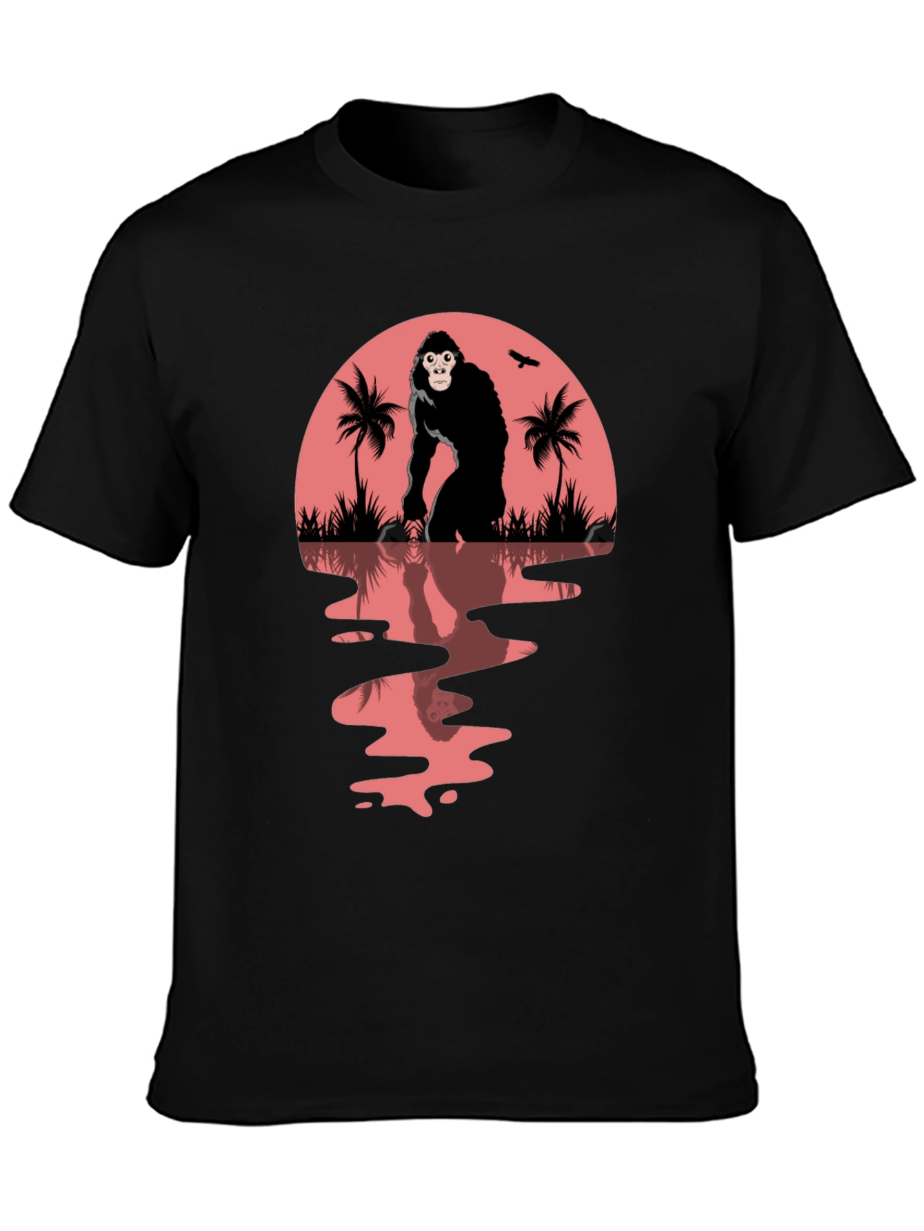 Gorilla Sunset Graphic Tee