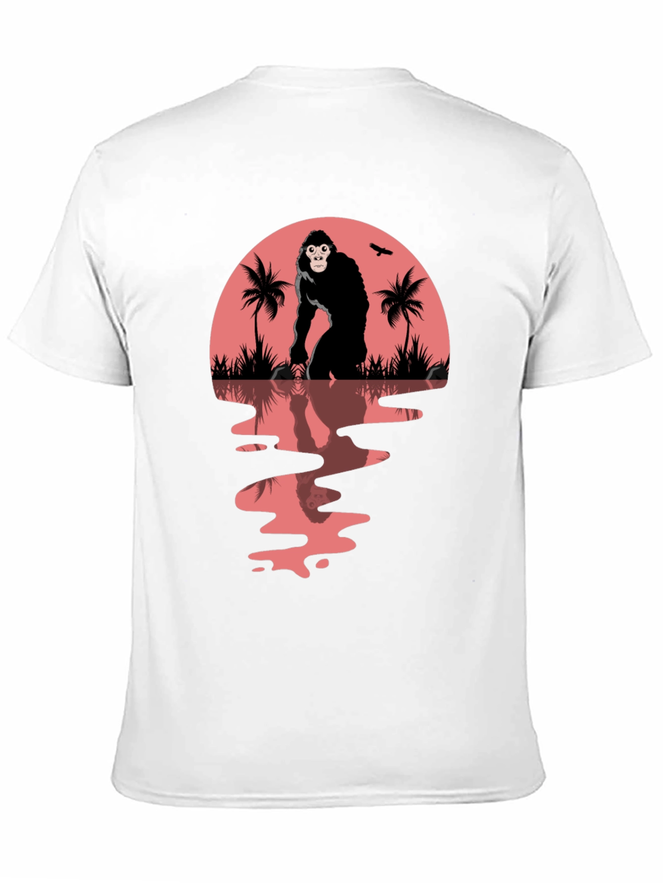 Gorilla Sunset Graphic Tee