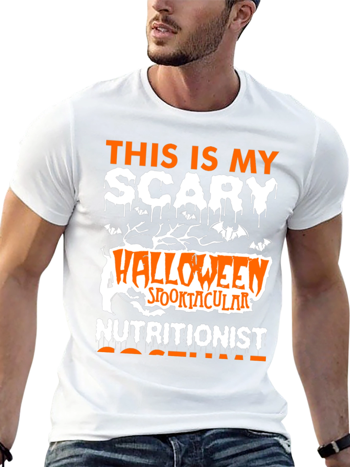 Halloween Nutritionist T-Shirt - Scary Spooktacular Design