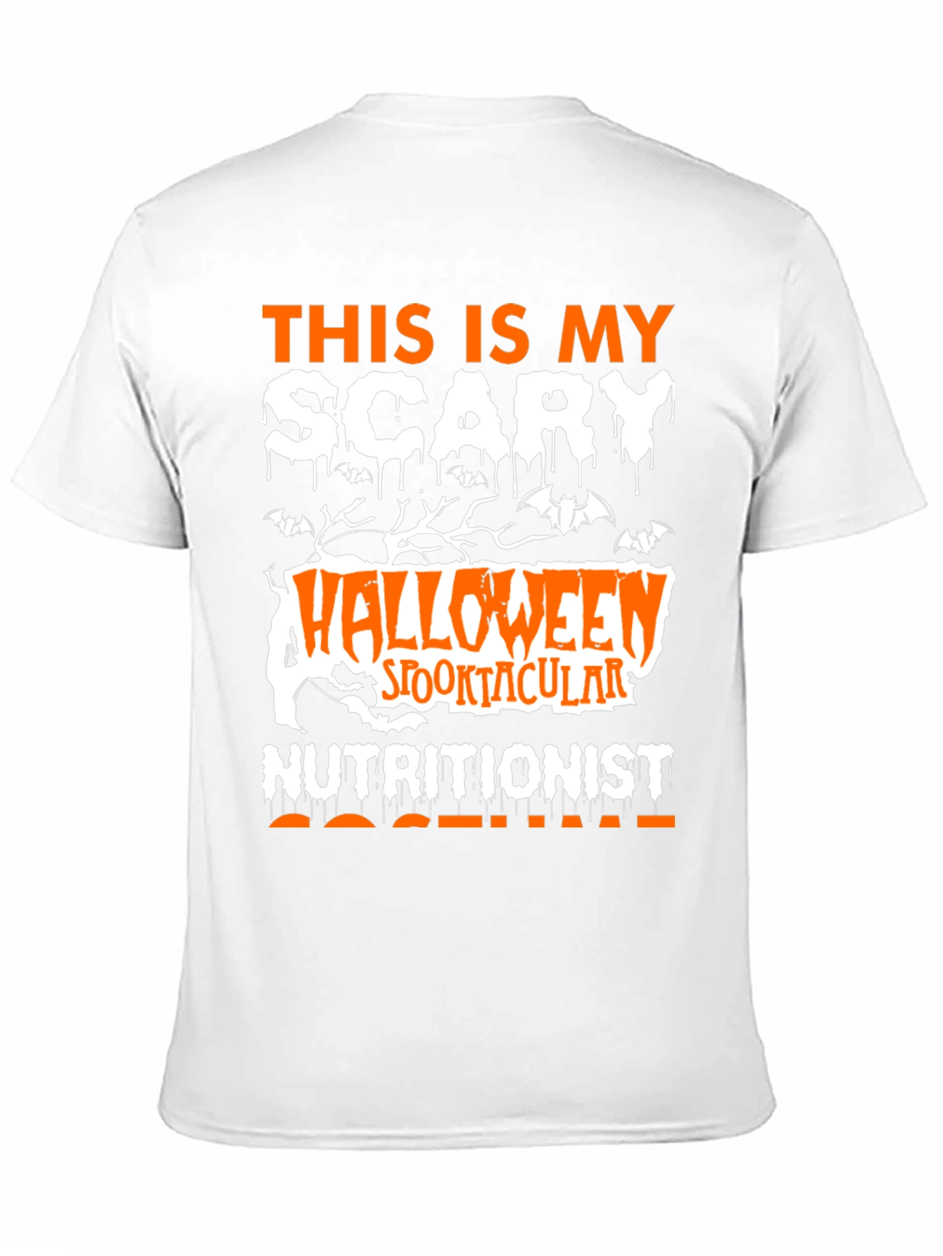 Halloween Nutritionist T-Shirt - Scary Spooktacular Design