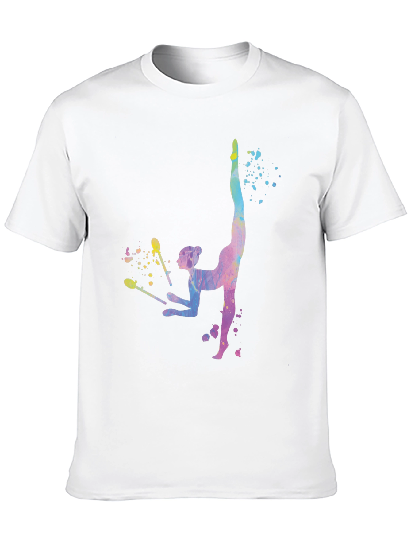 Rhythmic Gymnastics Watercolor T-Shirt