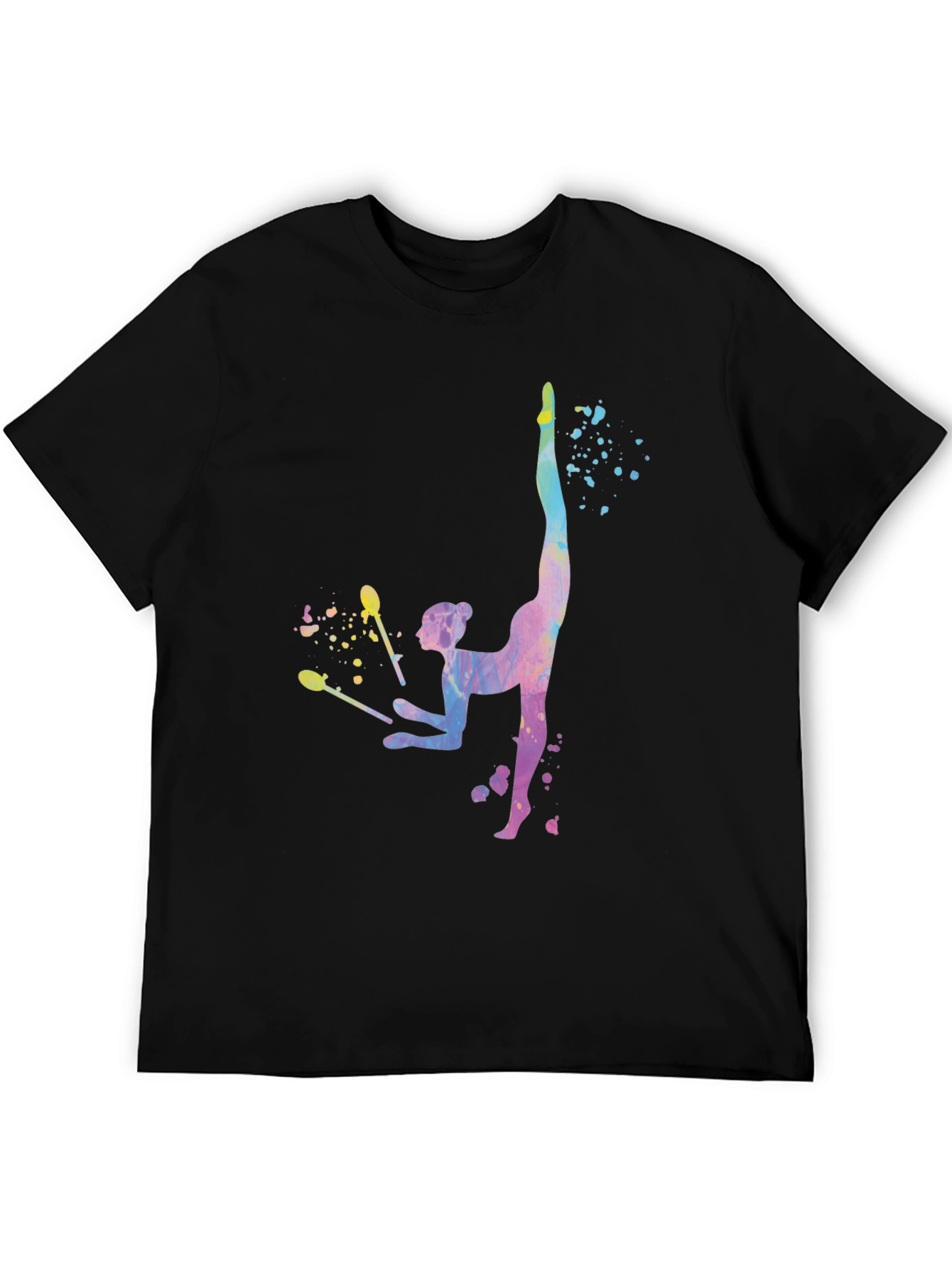 Rhythmic Gymnastics Watercolor T-Shirt