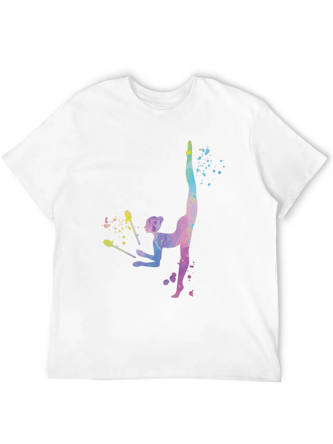 Rhythmic Gymnastics Watercolor T-Shirt